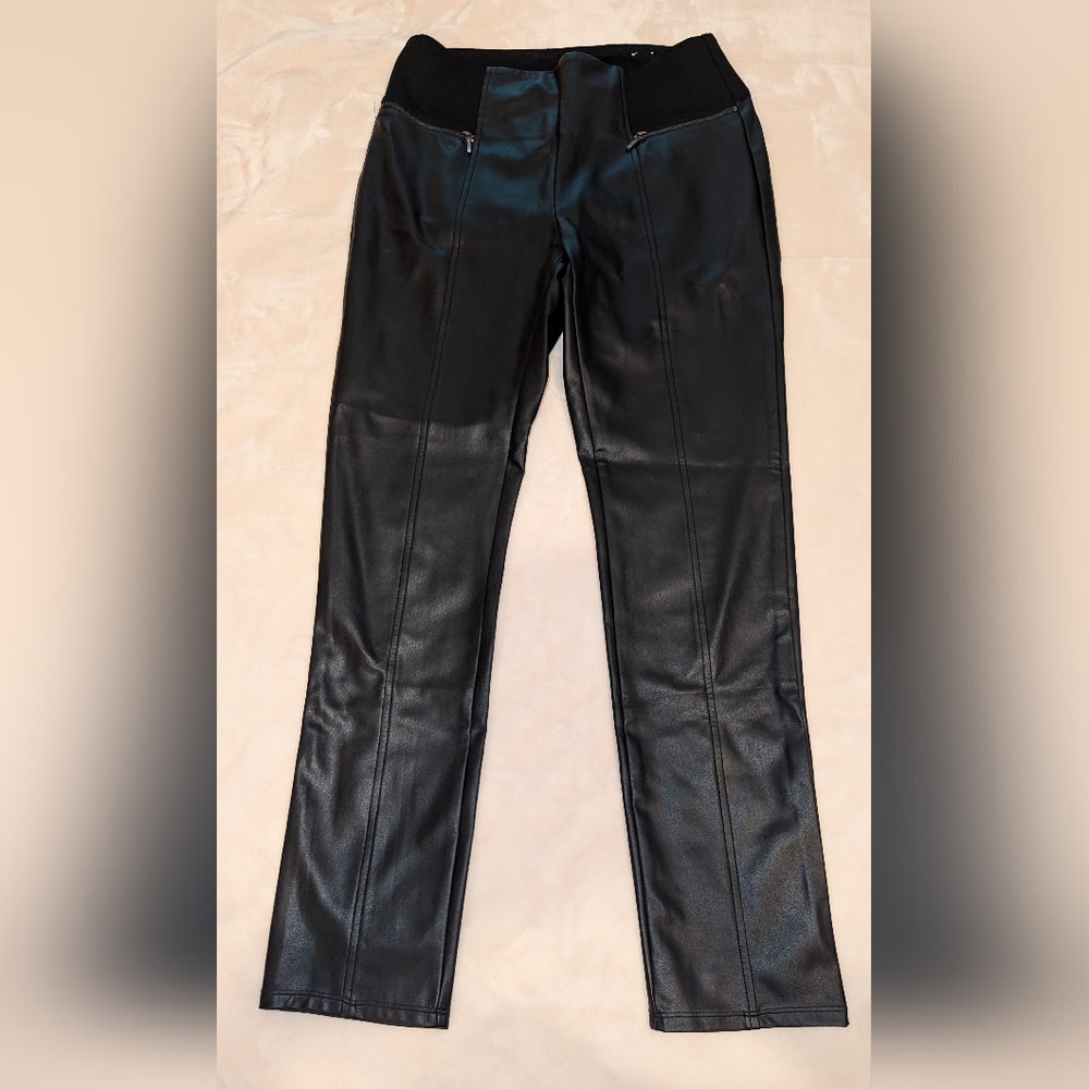 J. McLaughlin faux leather pants sz.M